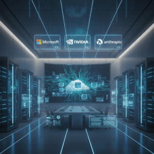 Microsoft・NVIDIA・Anthropicの戦略的提携が示すAI革命の新時代 – Azure上でのClaude展開で企業のAI活用が加速